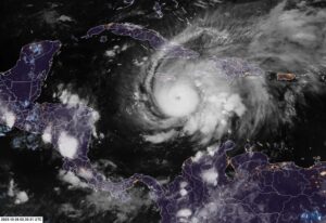 Furacão Melissa - RAMMB CIRA AFP