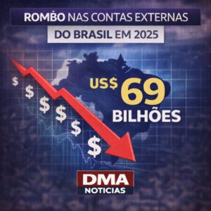 Rombo nas contas externas.