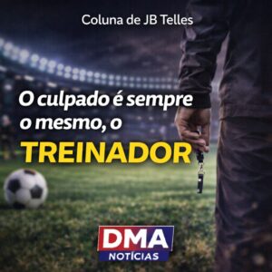 Coluna sobre futebol e treinador