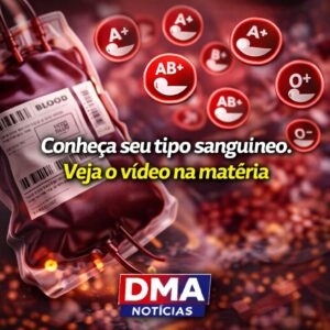 Conheça seu tipo sanguíneo.