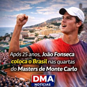 João Fonseca celebra em Monte Carlo