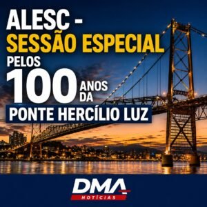 Alesc 100 anos Ponte H.Luz