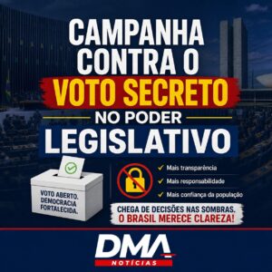 Campanha contra voto secreto